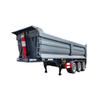 China High Quality Tipper Semi Trailer U-shape Rear End Heavy Duty 3 Axle 80Tons Transporting Sand Stone Sild Dump Semitrailer