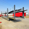 Best Price Hot Sale 2024 New Model 2 Axle Double Chassis Transport Cars Utility Car Carrier Semi Trailer