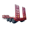 2 3 4 Axles Lowbed 80T 100T 120T Lowboy Low Bed Semi Truck Trailer