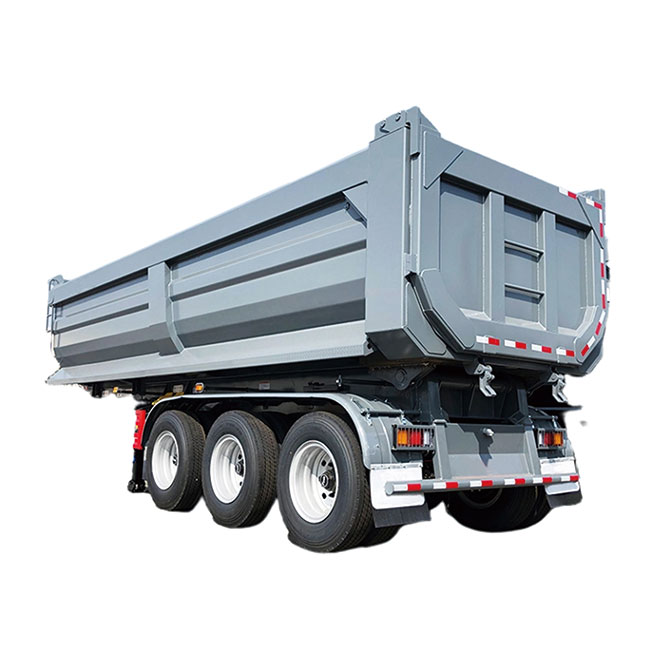 Customized 3-6 Axle Heavy Duty U-type Tipper Cargo Trailer Dump Truck End Rear Dumper Semi Trailer