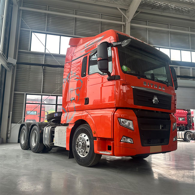 China Brand Sinotruck Howo 6x4 Heavy Duty Tractor Truck Diesel Fuel Manual Transmission Left Steering Euro3 375Hp Tractor Trucks