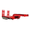 2 3 4 Axles Lowbed 80T 100T 120T Lowboy Low Bed Semi Truck Trailer