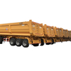 Factory Direct Sale Hydraulic Cylinder 3 Axle 30 40 50 Ton Rear Trailer Tipper Truck Dump Semi Trailers