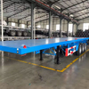 Custom 3 Axle Container Transport Truck Head Towing 40ft Semi Flatbed Semi Trailer with Container Lock