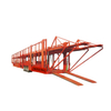 Best Price Hot Sale 2024 New Model 2 Axle Double Chassis Transport Cars Utility Car Carrier Semi Trailer