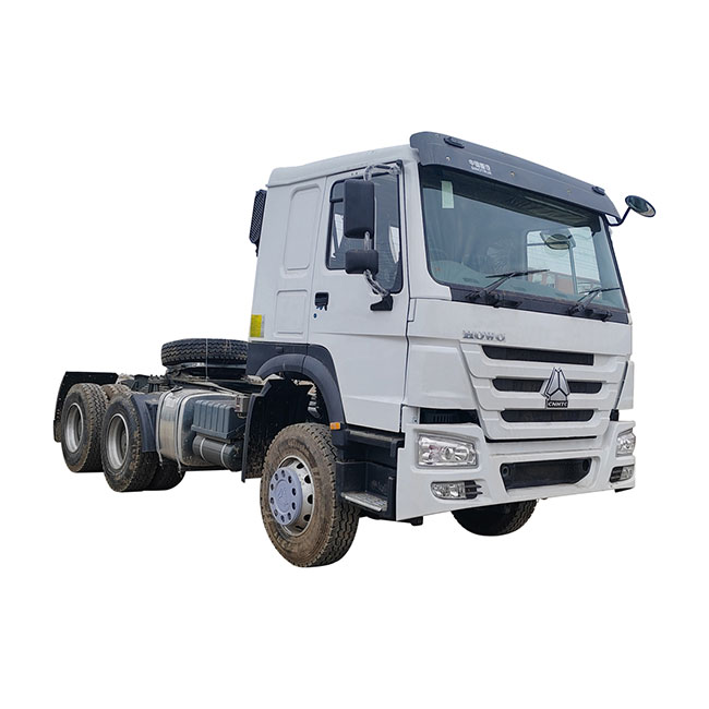 China Brand Sinotruck Howo 6x4 Heavy Duty Tractor Truck Diesel Fuel Manual Transmission Left Steering Euro3 375Hp Tractor Trucks