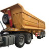 Factory Direct Sale Hydraulic Cylinder 3 Axle 30 40 50 Ton Rear Trailer Tipper Truck Dump Semi Trailers