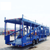 Best Price Hot Sale 2024 New Model 2 Axle Double Chassis Transport Cars Utility Car Carrier Semi Trailer